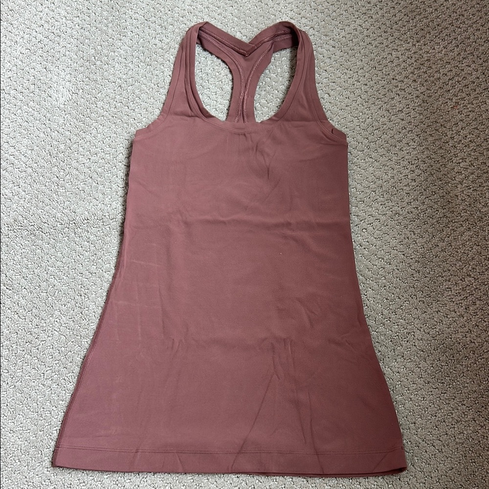 Lululemon Spiced Chai Nulu Racerback Tank
